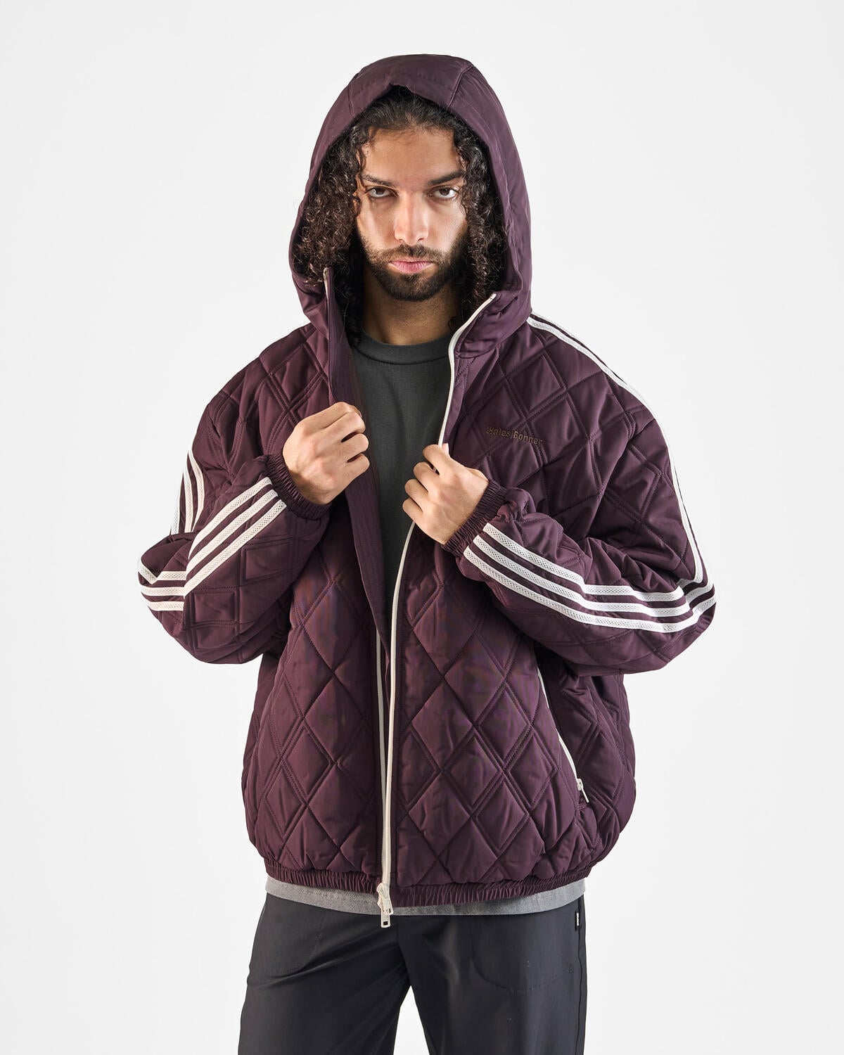 adidas Originals x Wales Bonner QUILTED Jacket | KE9956 | AFEW STORE